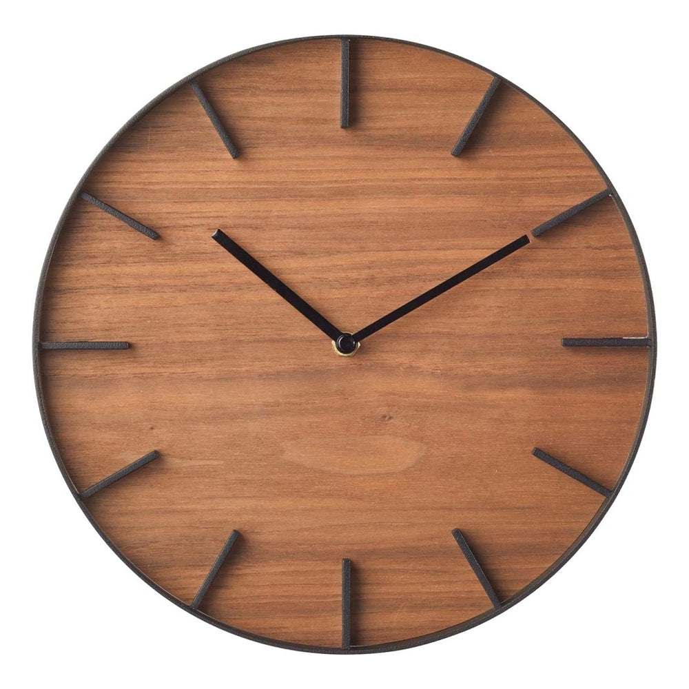 
                      
                        Yamazaki Home Modern Steel & Wood Wall Clock - lily & onyx
                      
                    