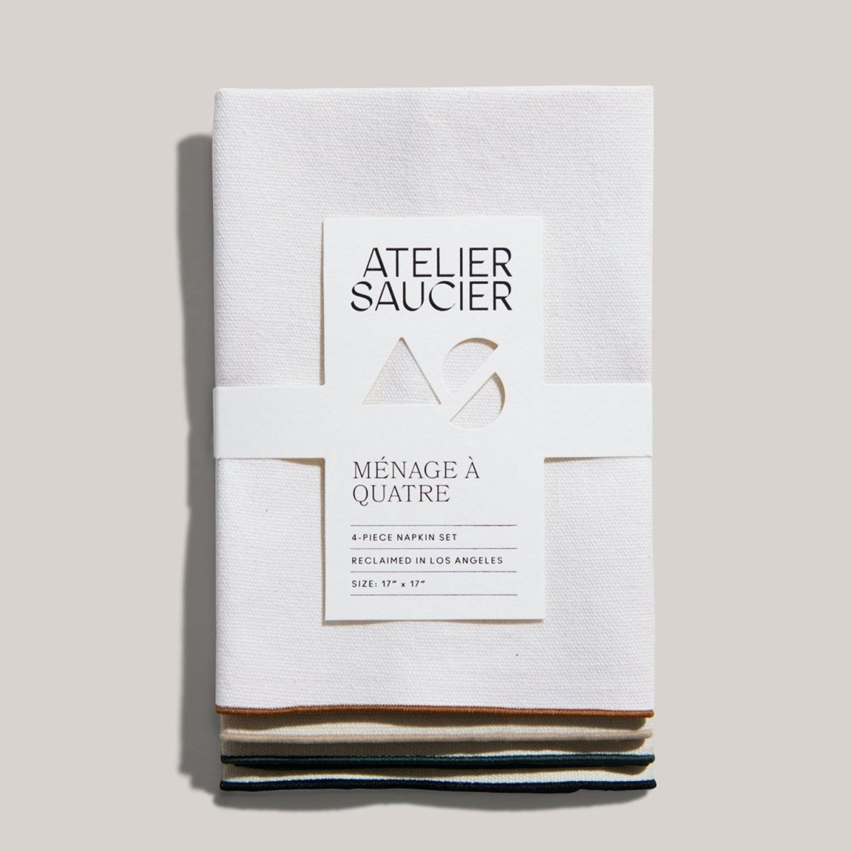 ATELIER SAUCIER Mojave Burlap Napkins | Set of 4 - lily & onyx
