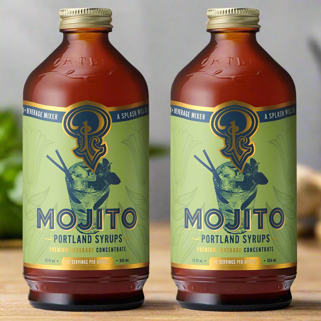 Portland Syrups Mojito Syrup, 2 Pack - lily & onyx