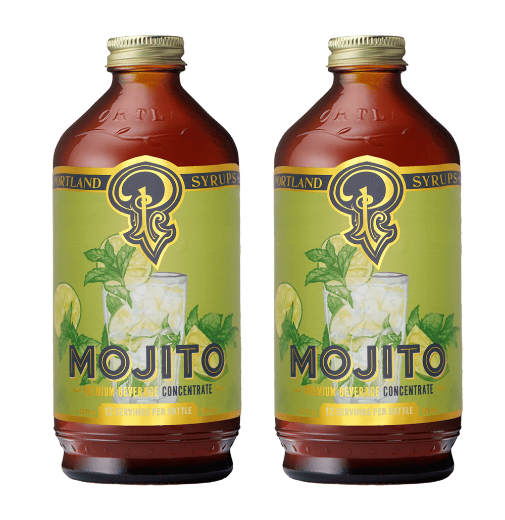 Portland Syrups Mojito Syrup, 2 Pack - lily & onyx