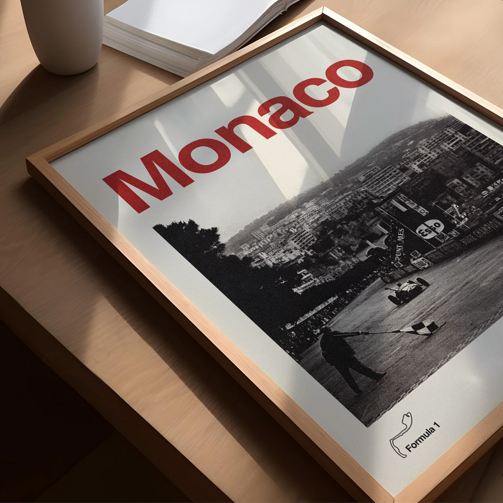 Monaco - Formula One - F1 Art Print