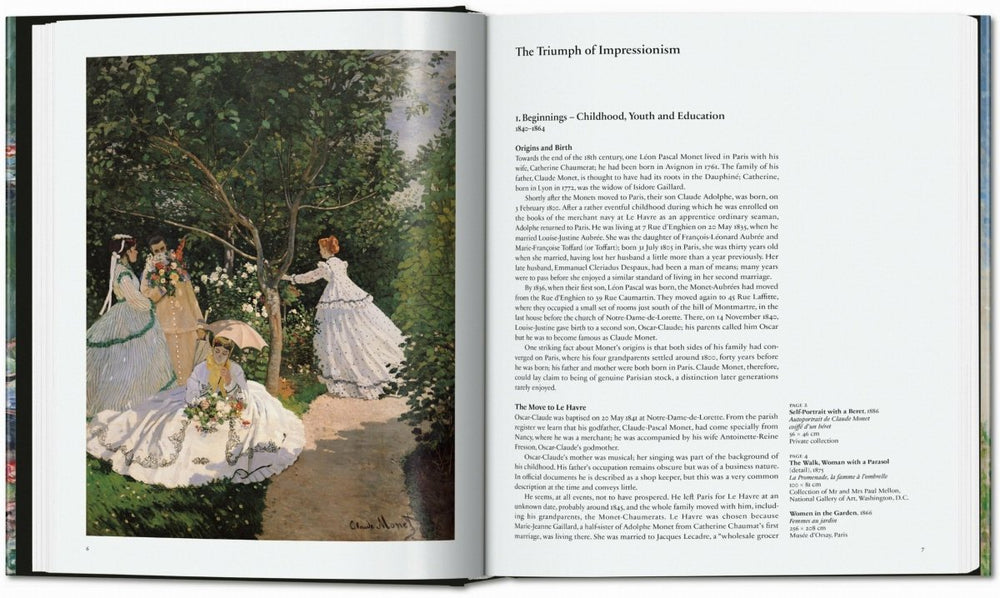 TASCHEN Monet. The Triumph of Impressionism (English) - lily & onyx