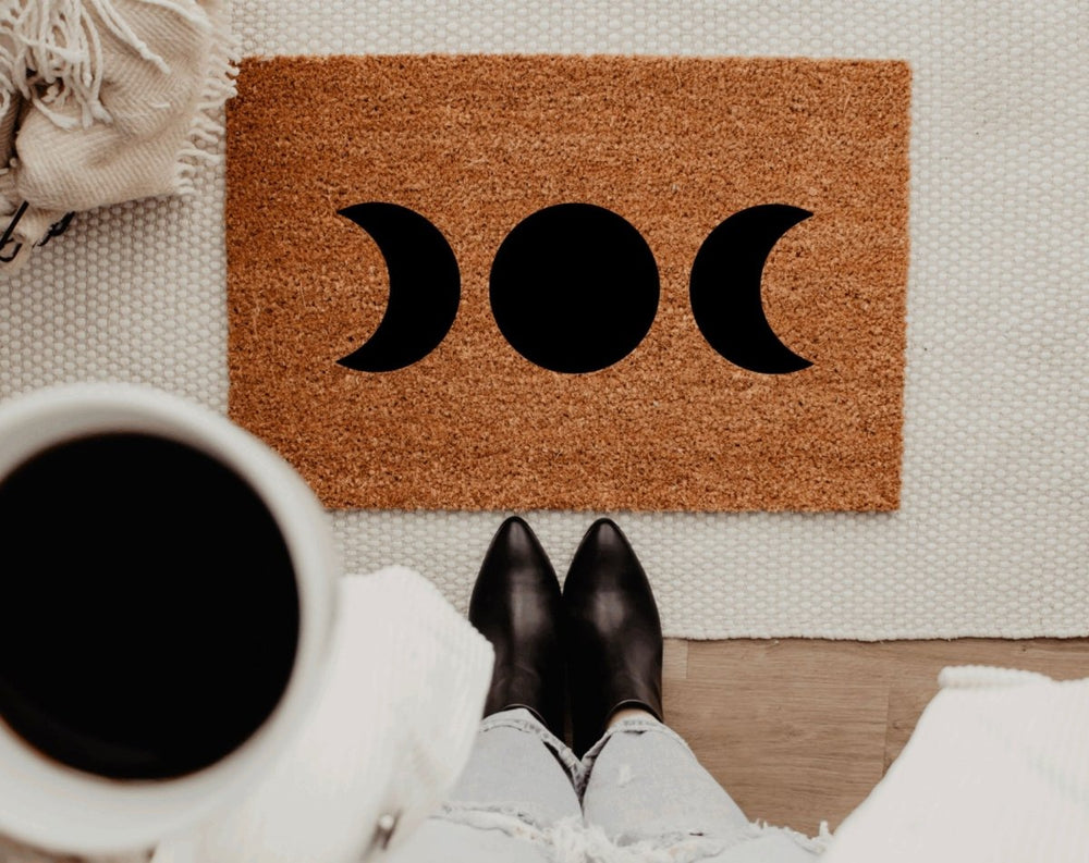 The Doormat Co. Moon Trio Doormat - lily & onyx