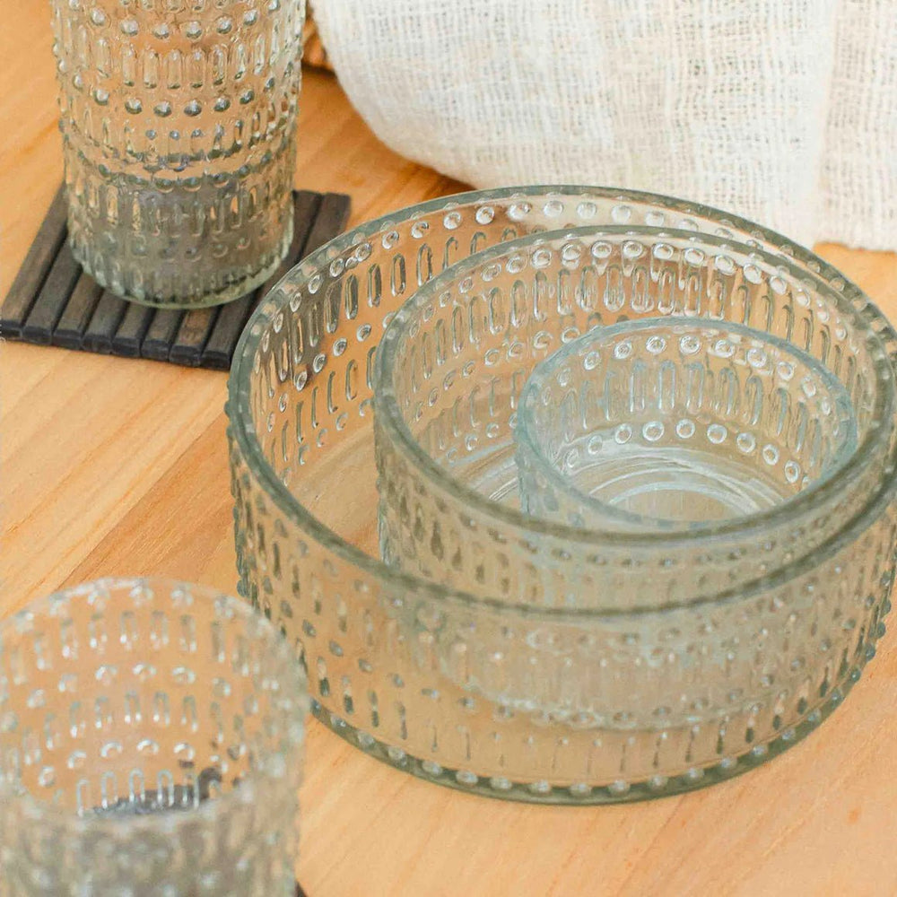 
                      
                        texxture Morse™ Glass Bowl, Small - lily & onyx
                      
                    