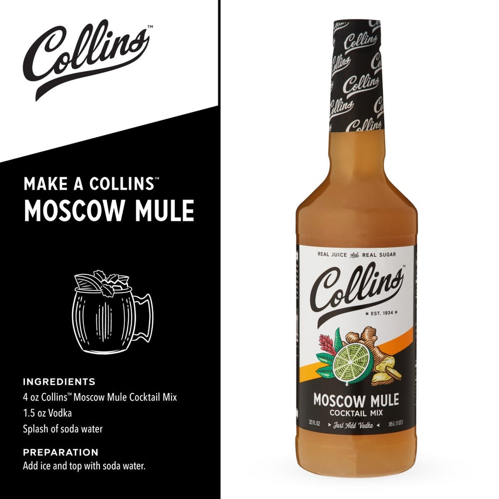 
                      
                        Collins Moscow Mule Cocktail Mix, 32 oz - lily & onyx
                      
                    