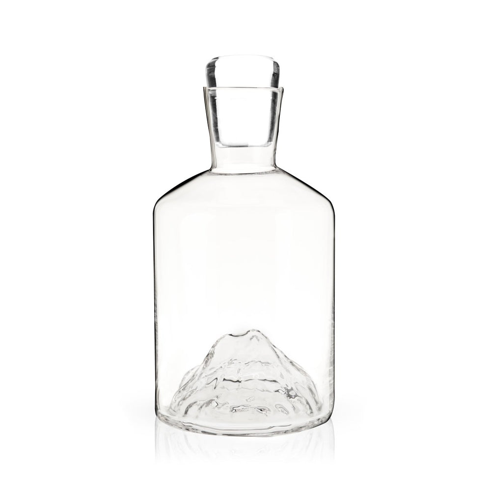 Viski Mountain Crystal Liquor Decanter - lily & onyx