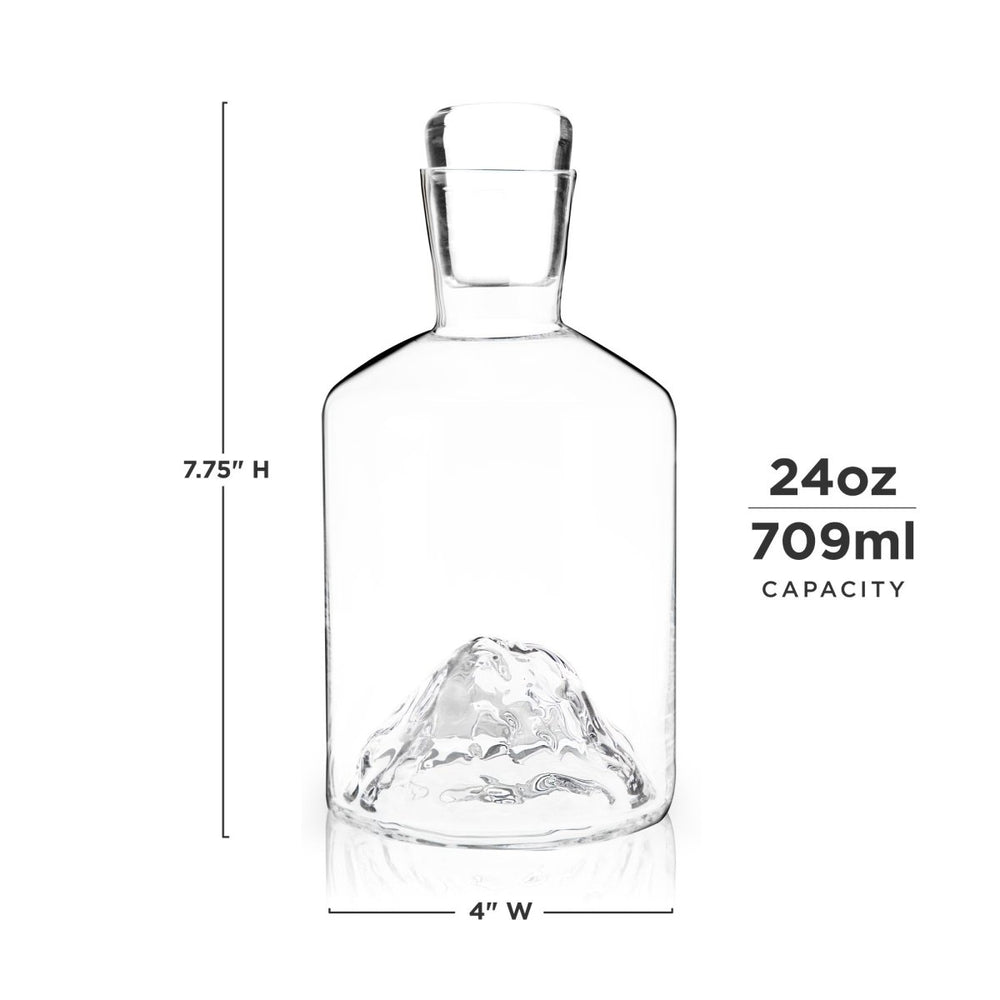 
                      
                        Viski Mountain Crystal Liquor Decanter - lily & onyx
                      
                    