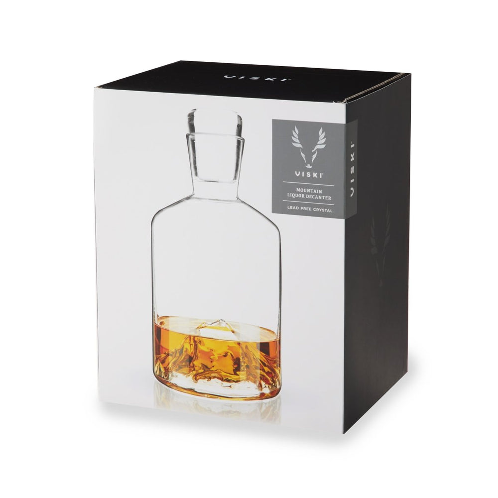 
                      
                        Viski Mountain Crystal Liquor Decanter - lily & onyx
                      
                    