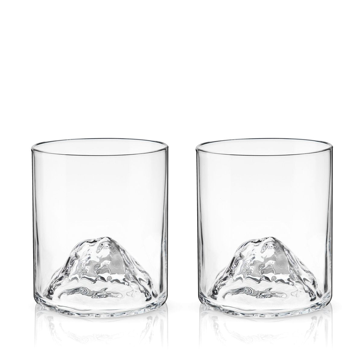 Viski Mountain Crystal Tumblers, Set of 2 - lily & onyx