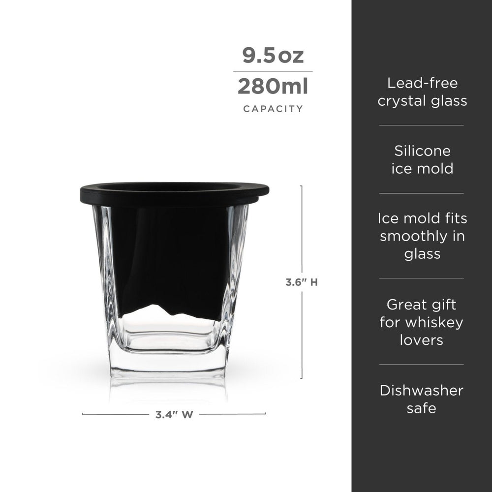 
                      
                        Viski Mountain Ice Mold with Glass Set - lily & onyx
                      
                    