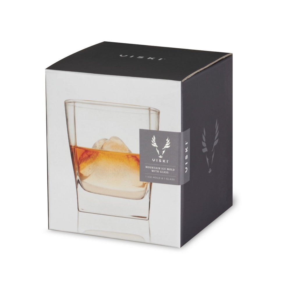
                      
                        Viski Mountain Ice Mold with Glass Set - lily & onyx
                      
                    