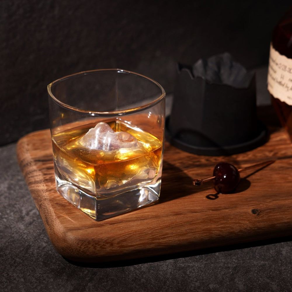 Viski Mountain Ice Mold with Glass Set - lily & onyx