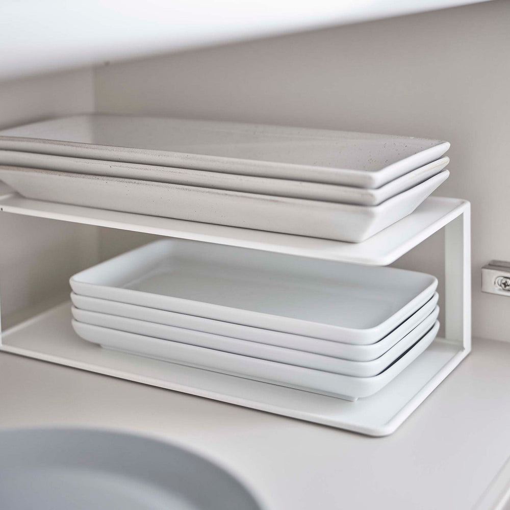 
                      
                        Two-Tier Cabinet Organizer
                      
                    