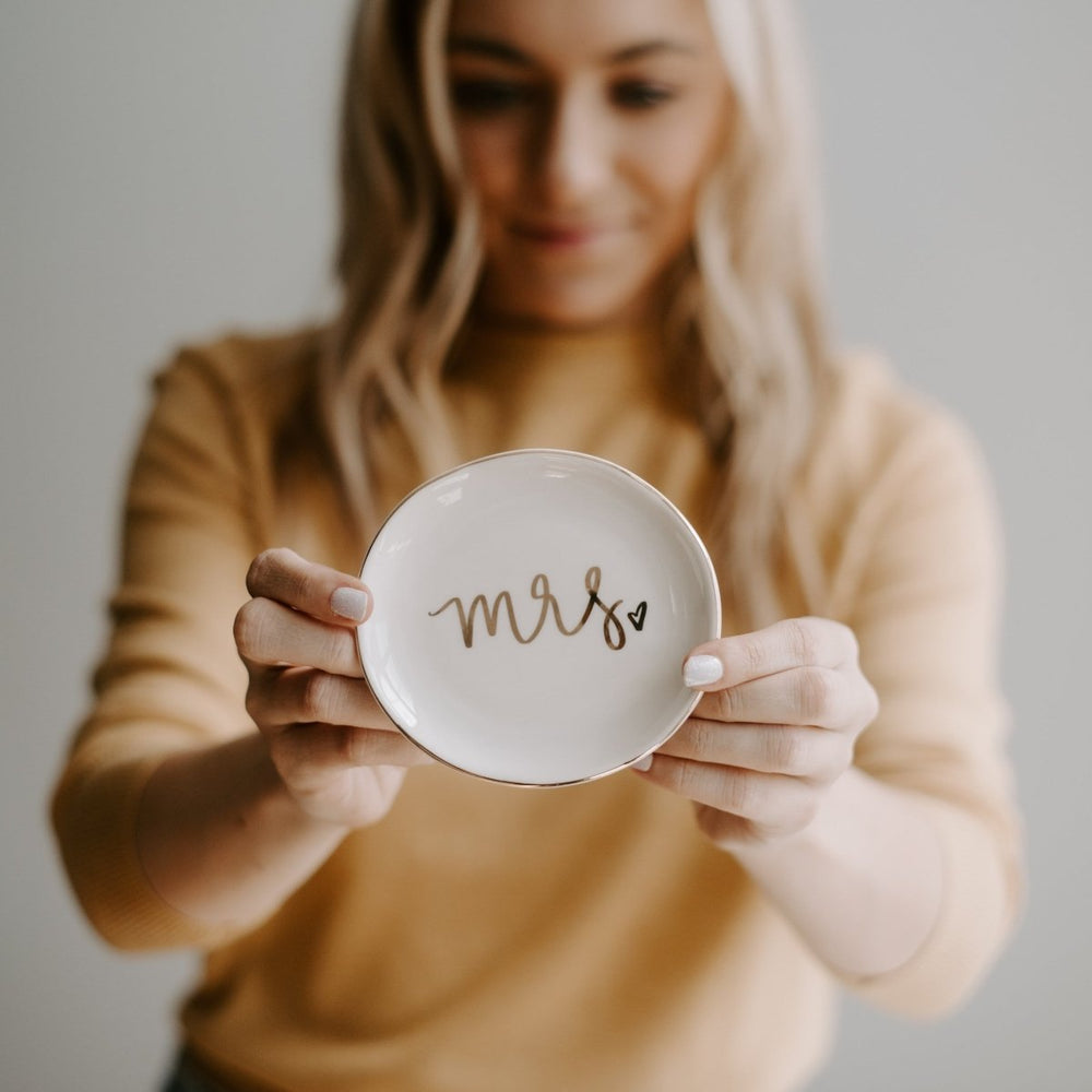 
                      
                        Sweet Water Decor Mrs. Jewelry Dish - lily & onyx
                      
                    