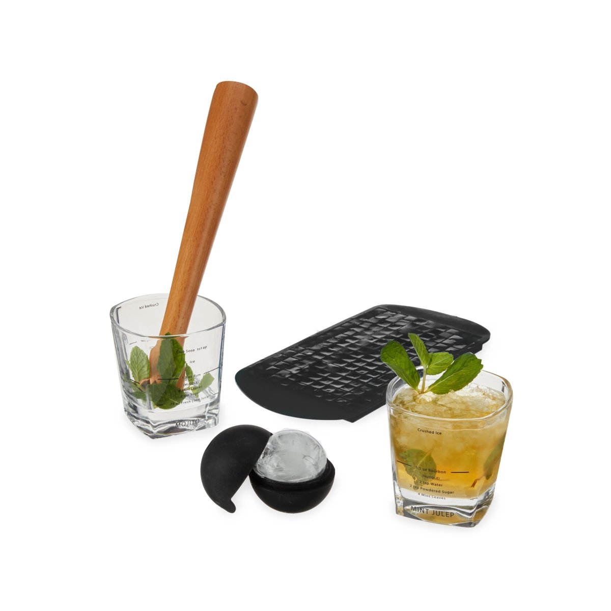 True Muddled 5 - Piece Mixologist Barware Set - lily & onyx