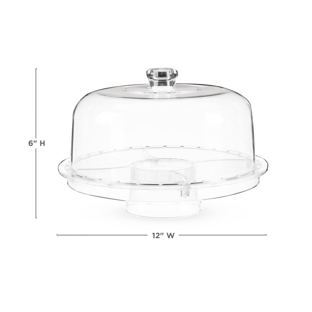 
                      
                        Twine Living Multi - Functional Acrylic Server with Bundt Cake Mold - lily & onyx
                      
                    