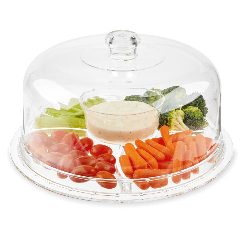 Twine Living Multi - Functional Acrylic Server with Bundt Cake Mold - lily & onyx