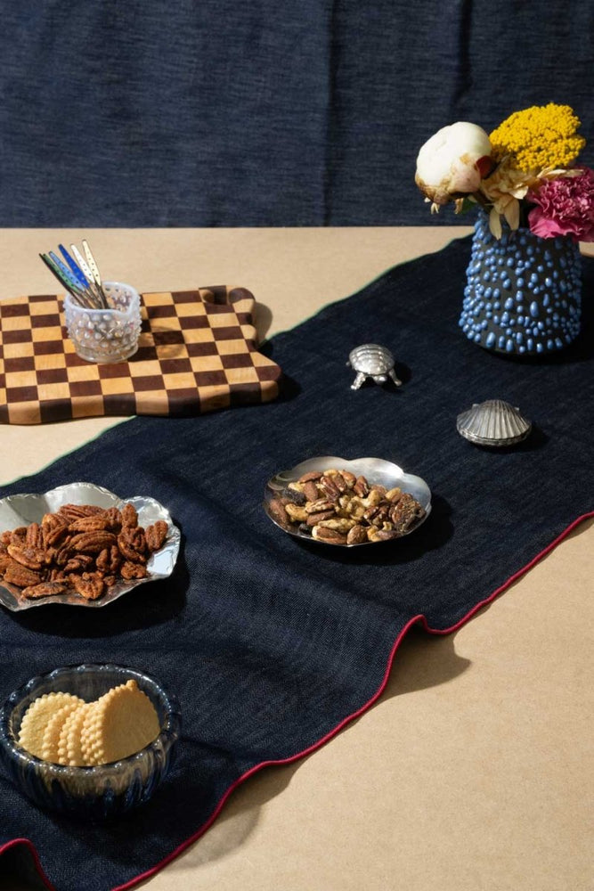 
                      
                        ATELIER SAUCIER MVP Denim Table Runner - lily & onyx
                      
                    