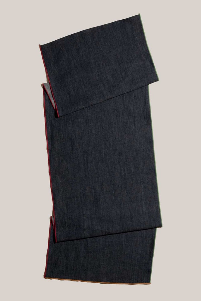 
                      
                        ATELIER SAUCIER MVP Denim Table Runner - lily & onyx
                      
                    