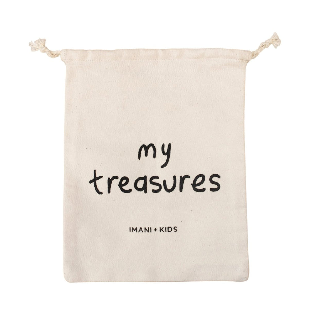 Imani Collective My Treasures Drawstring Tote Bag - lily & onyx