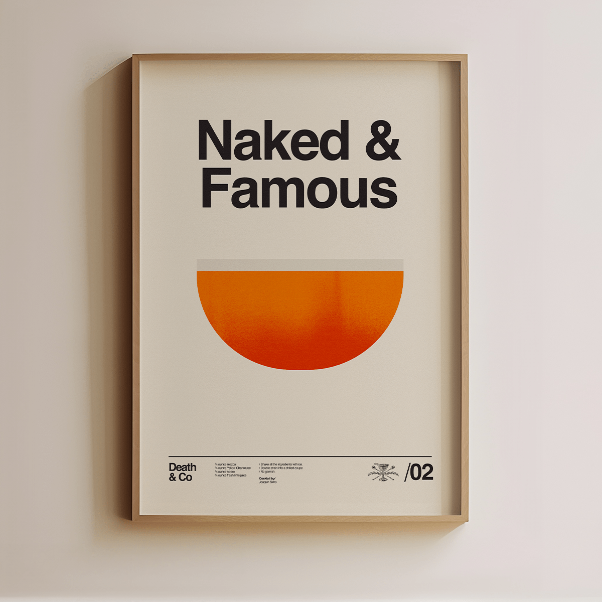 Sandgrain Studio Naked & Famous - Death&Co - lily & onyx