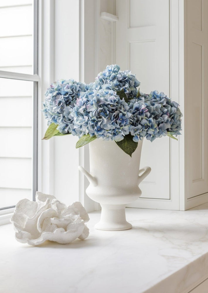 
                      
                        Afloral Nantucket Blue Real Touch Hydrangea, 18" - lily & onyx
                      
                    