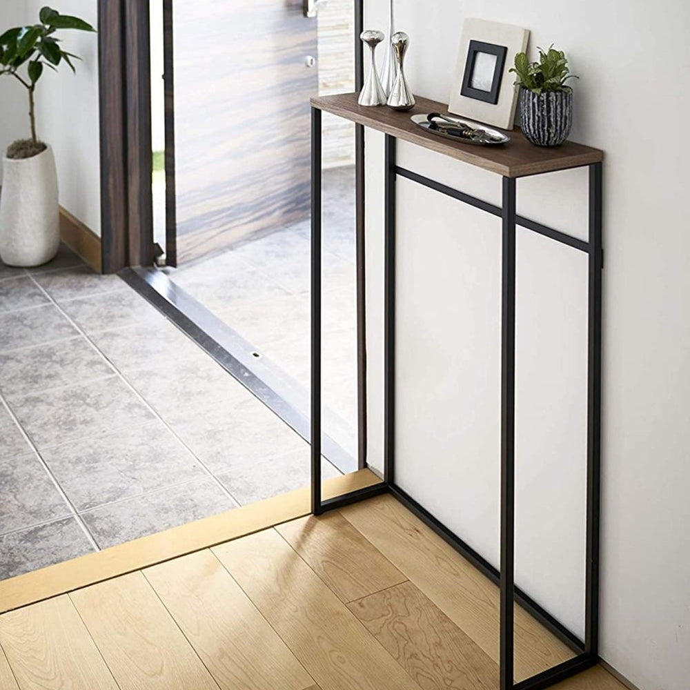 
                      
                        Yamazaki Home Narrow Entryway Console Table, 32" H - Steel - lily & onyx
                      
                    