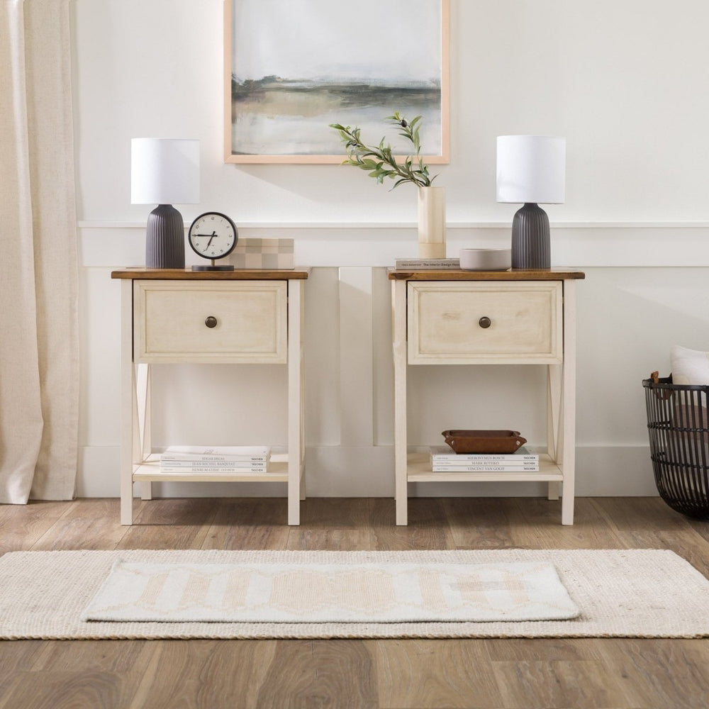 
                      
                        Walker Edison Natalee Wood Nightstand / Side Table - lily & onyx
                      
                    