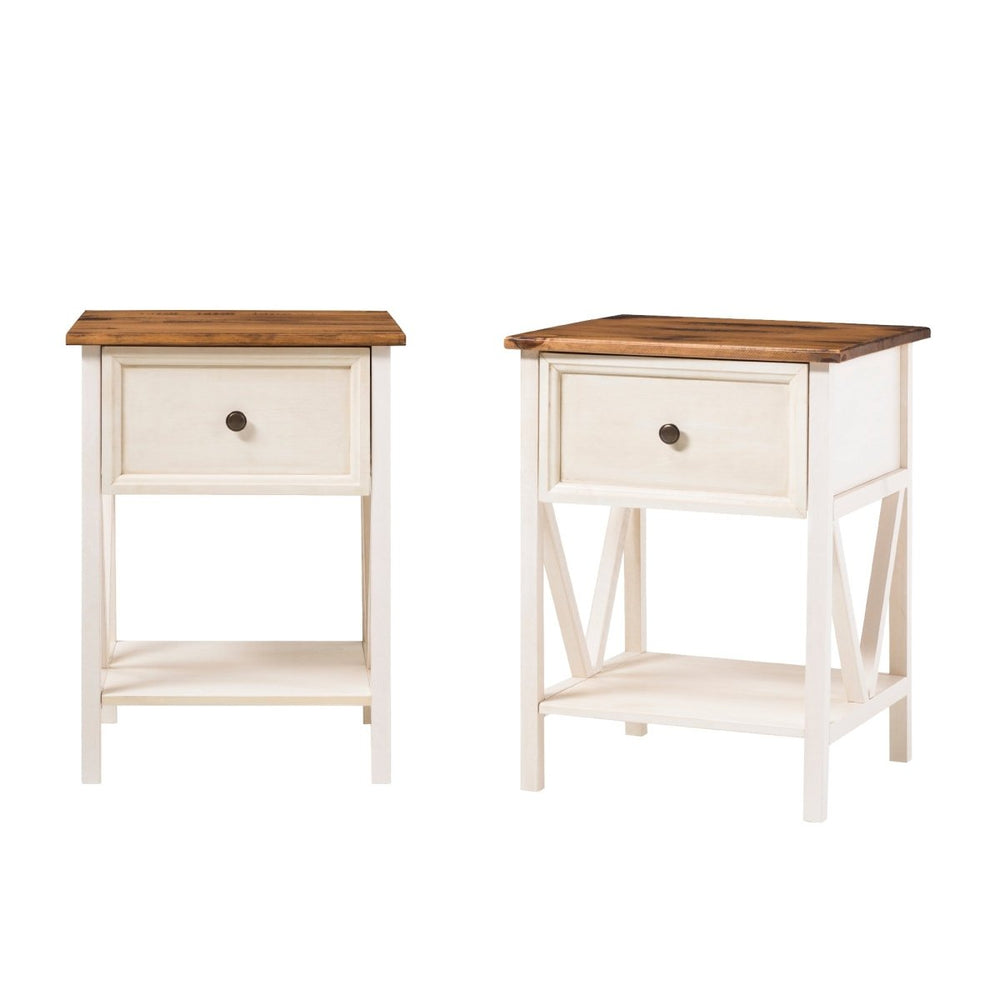 
                      
                        Walker Edison Natalee Wood Nightstand / Side Table - lily & onyx
                      
                    