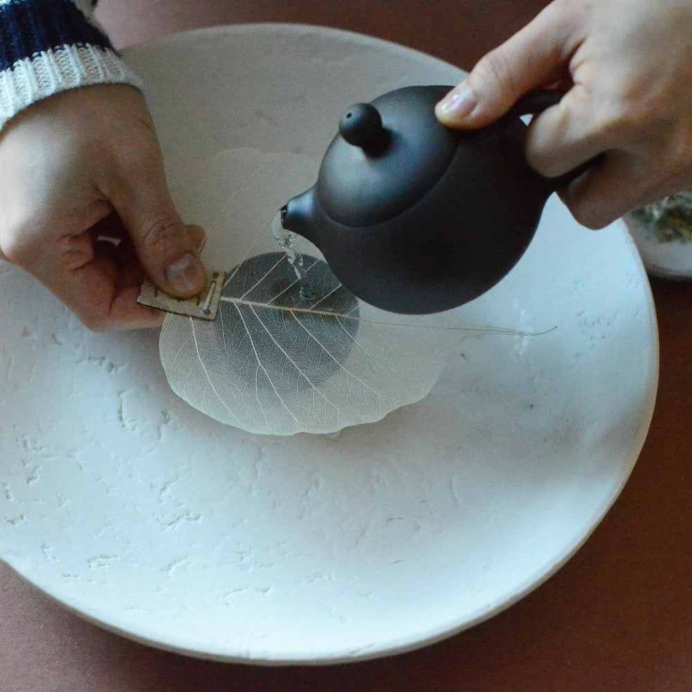 CEDAR AND MYRRH Natural Leaf Shape Tea Strainers - lily & onyx