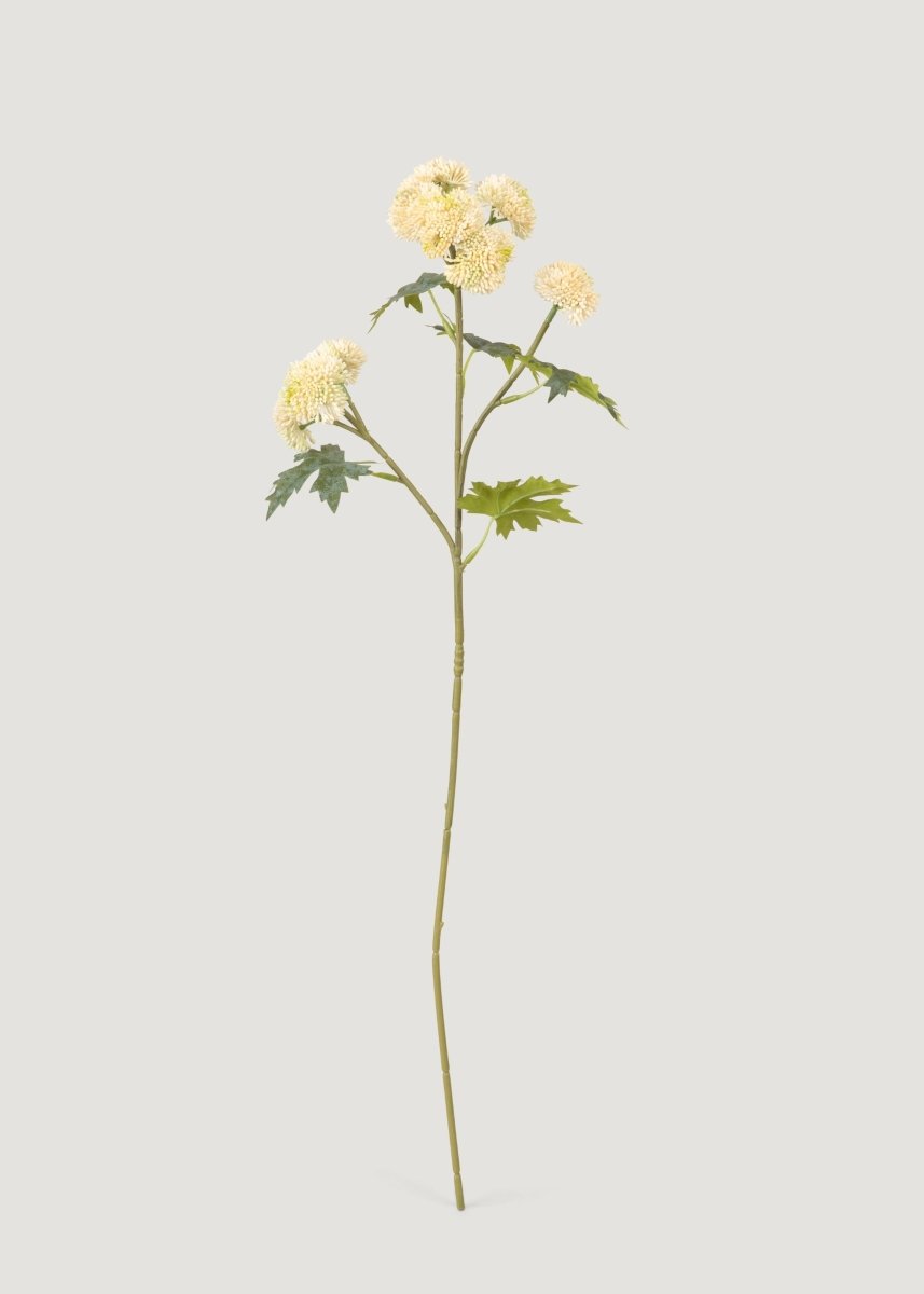 Afloral Natural Touch Fake Sedum Succulent Branch in Cream - 28" - lily & onyx