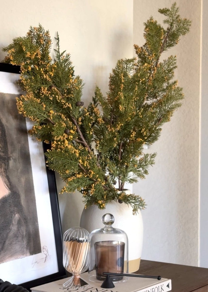
                      
                        Afloral Natural Touch Faux Pine Evergreen Branch - 40" - lily & onyx
                      
                    
