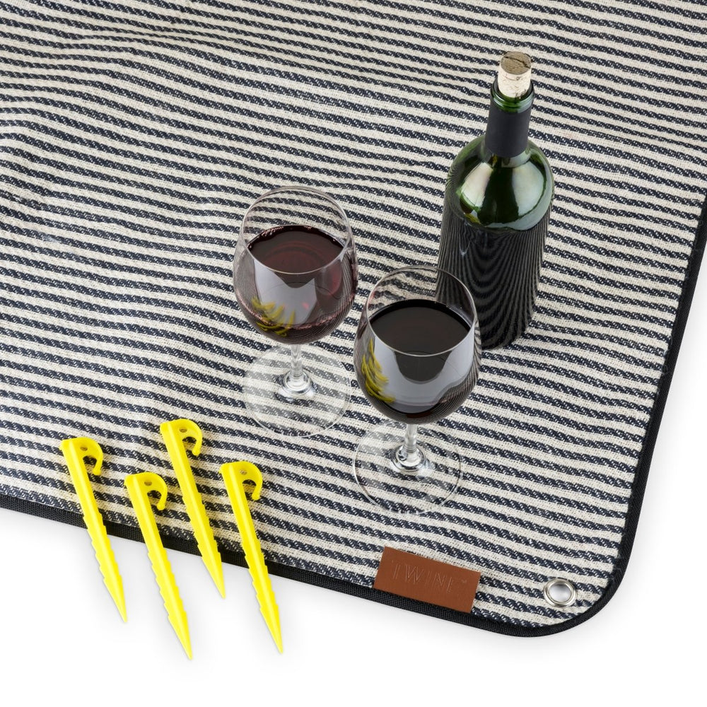
                      
                        Twine Living Nautical Pinstripe Picnic Blanket Set - lily & onyx
                      
                    