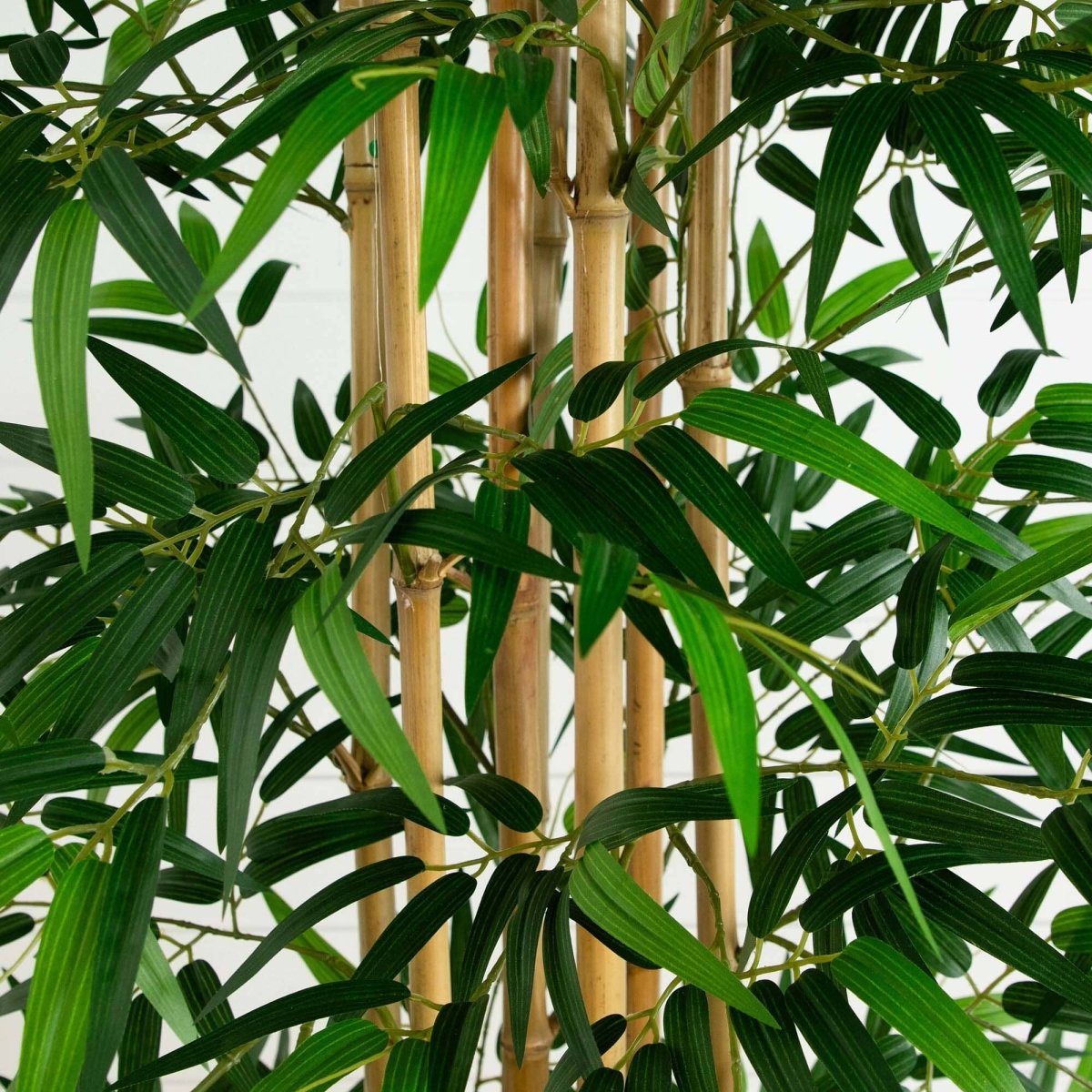Nearly Natural 10’ Artificial Bamboo Tree with Real Bamboo Trunks