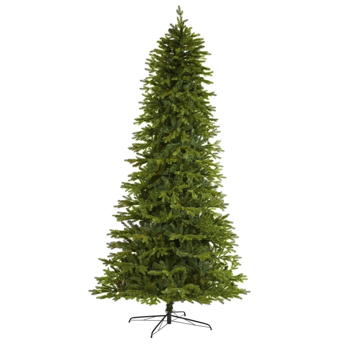 Nearly Natural 10’ Belgium Fir “Natural Look” Artificial Christmas Tree with 3514 Bendable Branches