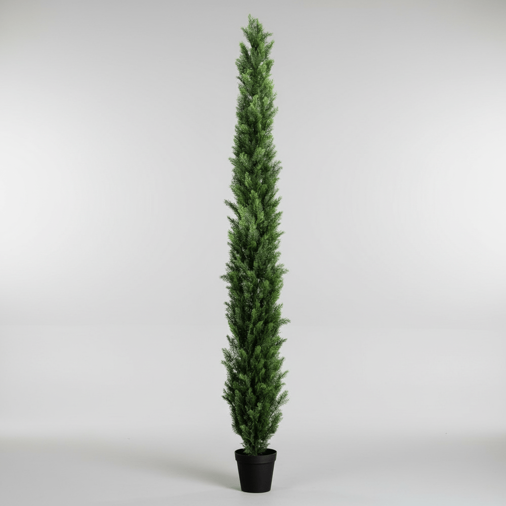 Nearly Natural 10' UV Resistant Artificial Cedar Pine Tree (Indoor/Outdoor)