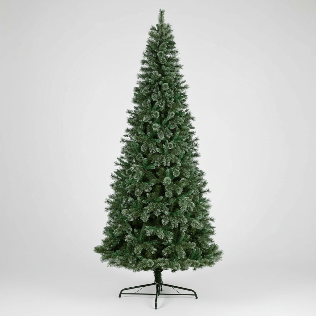 Nearly Natural 10' Wisconsin Slim Pine Artificial Christmas Tree - 1652 Bendable Branches