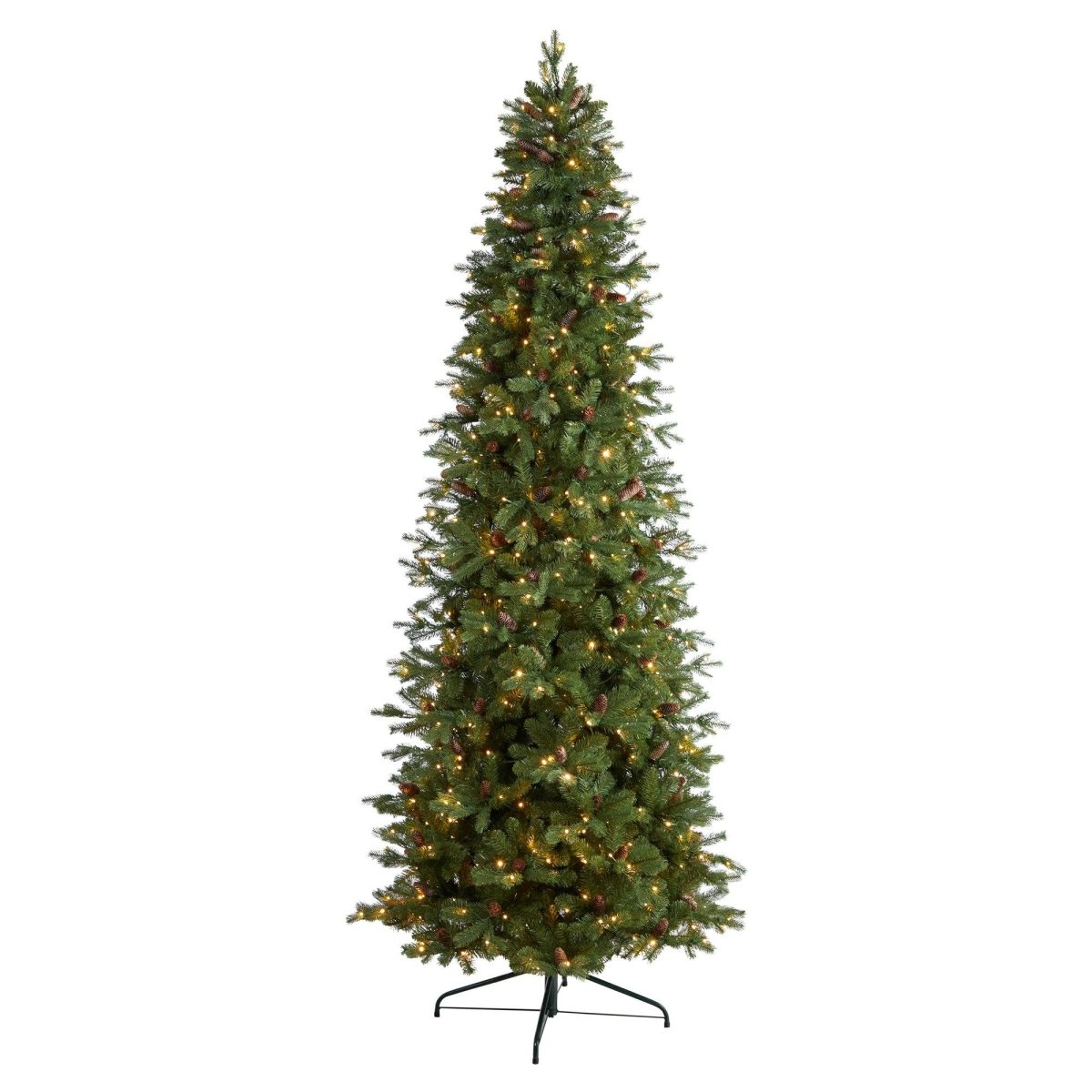 Nearly Natural 10ft Fraser Fir Artificial Christmas Tree - 780 LED, 2327 Branches