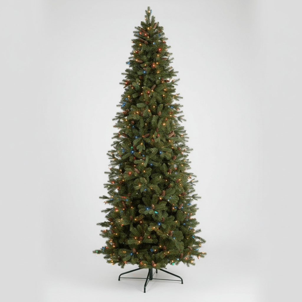 Nearly Natural 10ft Fraser Fir Artificial Christmas Tree - 780 LED, 2327 Branches