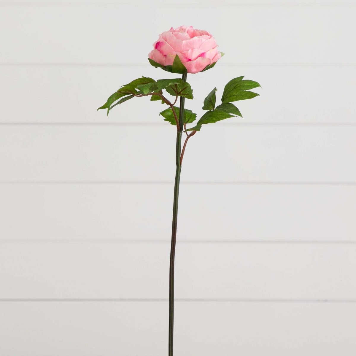 Nearly Natural 20" Artificial Peony Flower Stems - Set of 3