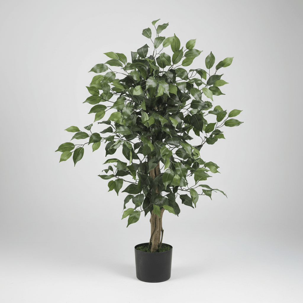 Nearly Natural 3' Ficus Silk Artificial Tree