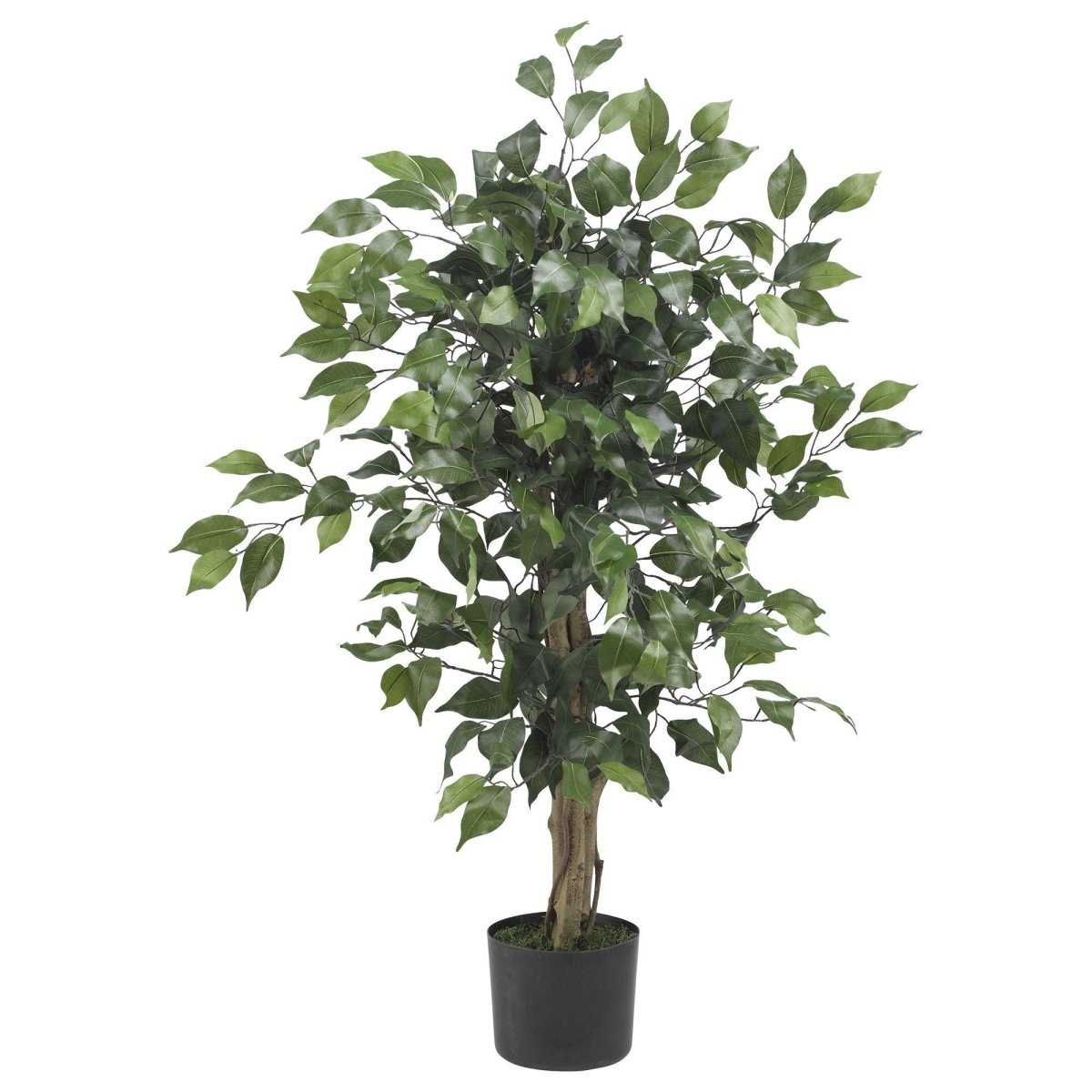 Nearly Natural 3' Ficus Silk Artificial Tree