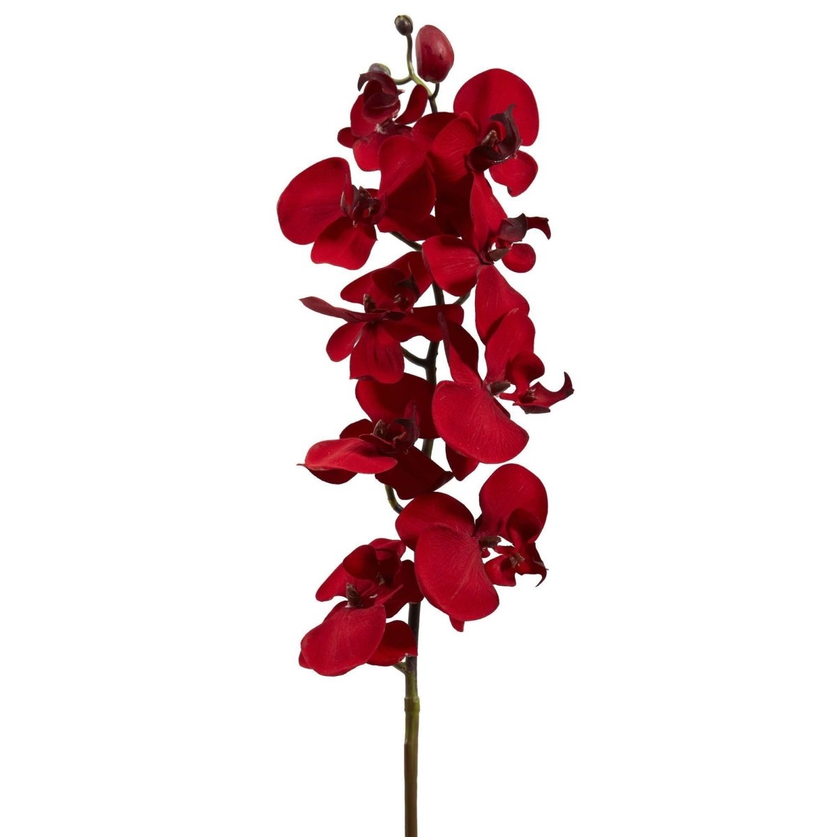 Nearly Natural 36” Christmas Phalaenopsis Orchid Artificial Flower (Set of 4)