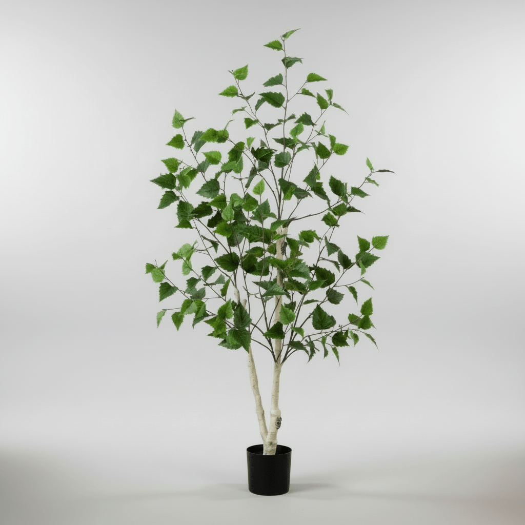 Nearly Natural 4’ Artificial Birch Tree