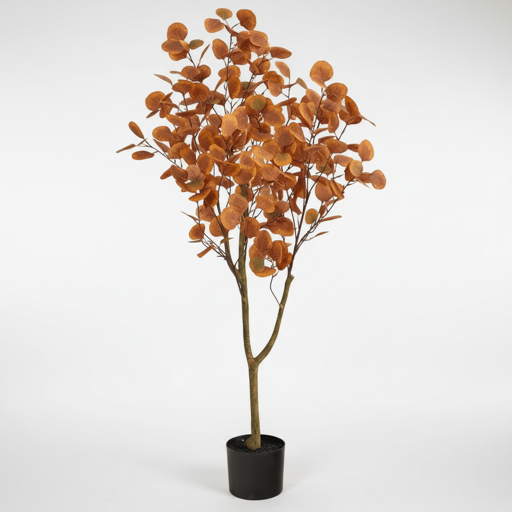 Nearly Natural 4’ Autumn Eucalyptus Artificial Tree