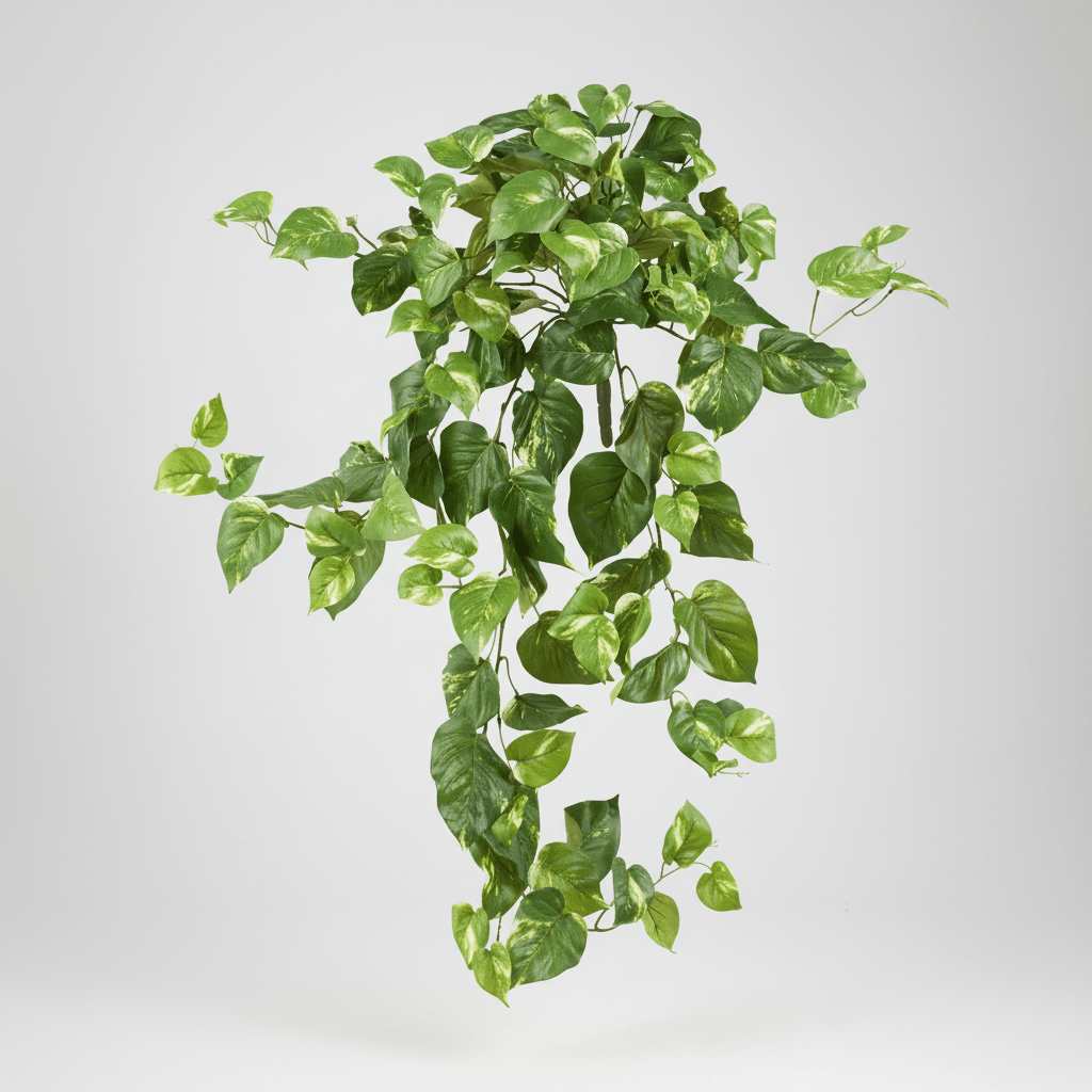 Nearly Natural 40” Pothos Hanging Bush, Set of 3