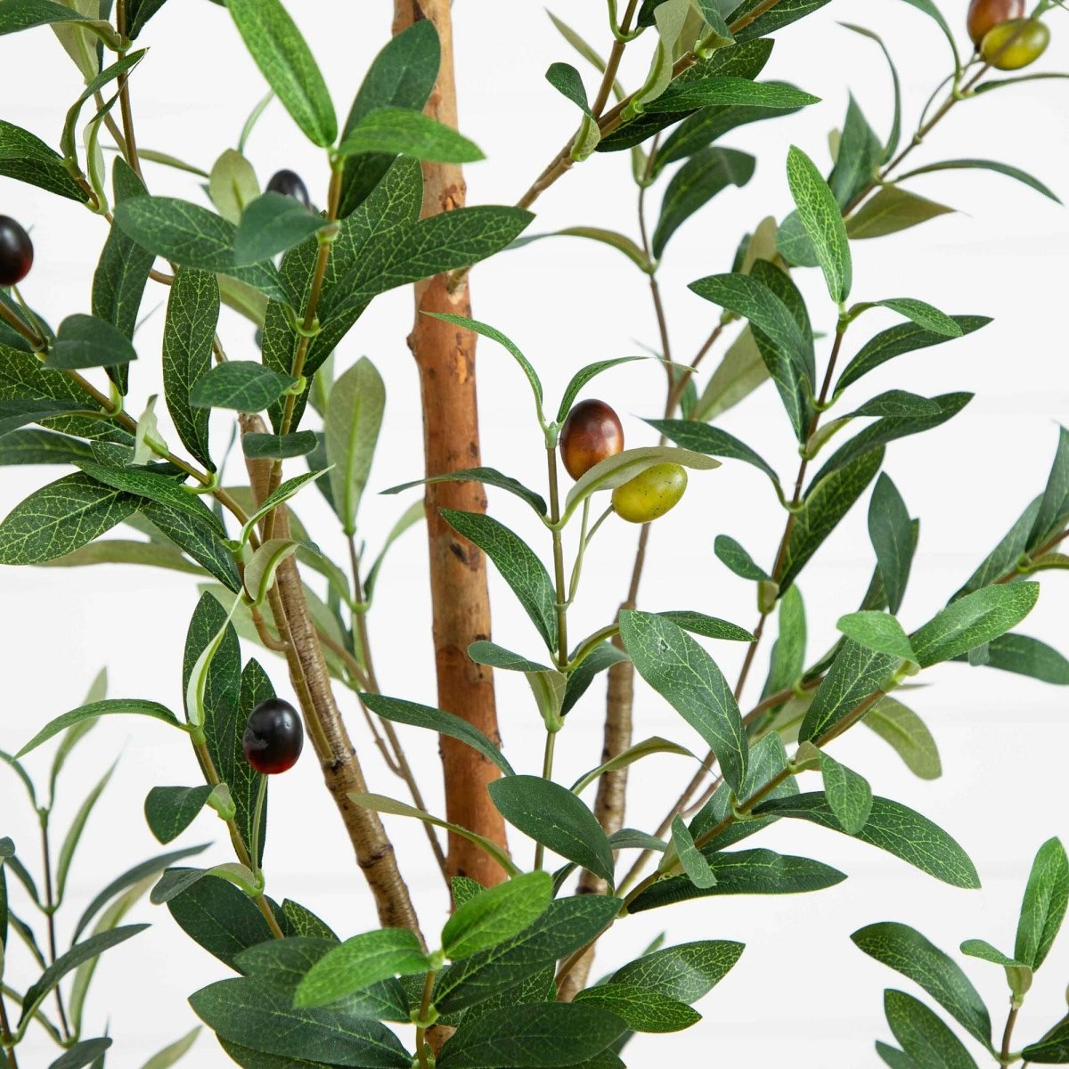 Nearly Natural 5’ Artificial Olive Tree with Natural Trunk