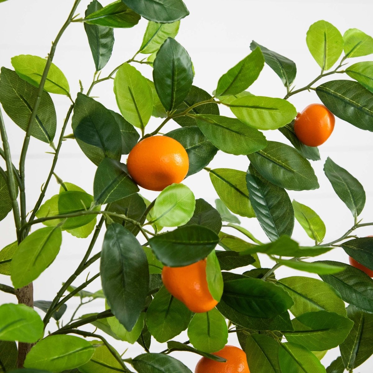 Nearly Natural 5’ Artificial Tangerine Tree