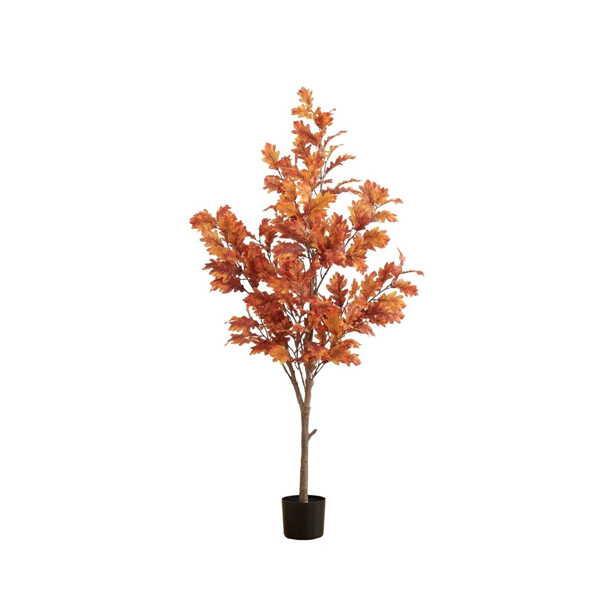 Nearly Natural 5’ Autumn Oak Artificial Fall Tree