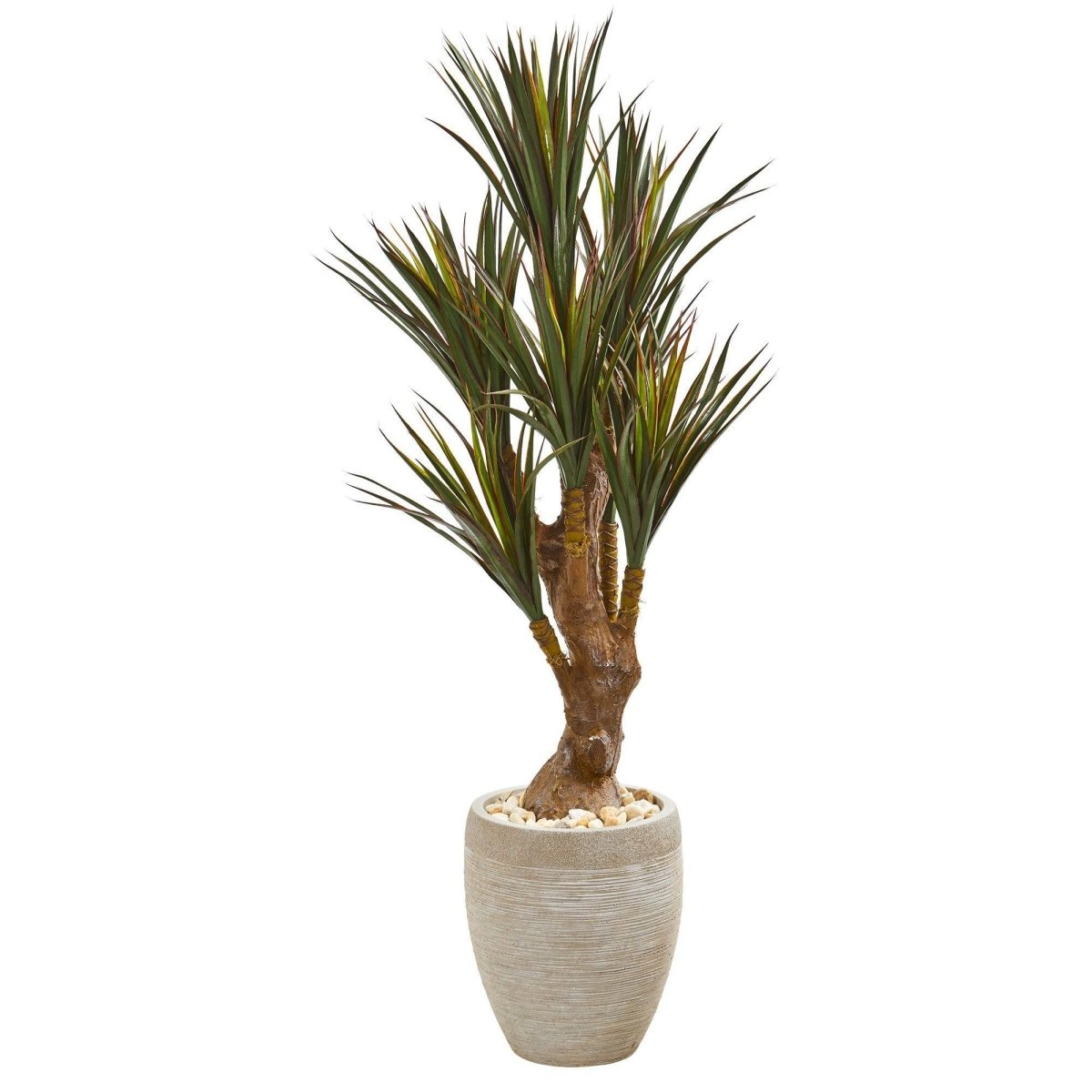 Nearly Natural 50” Yucca Artificial Tree in Planter (Indoor/Outdoor)